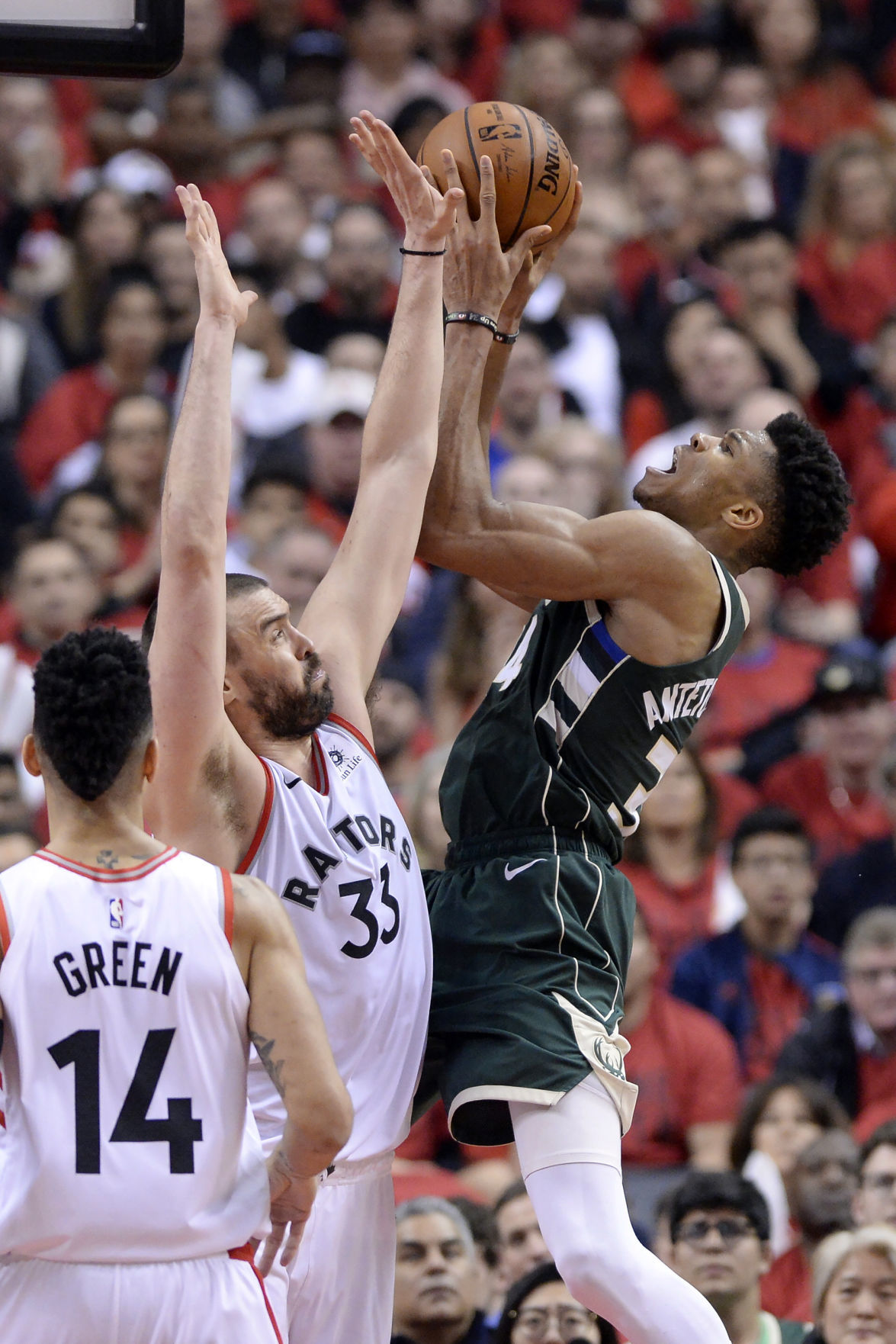 Raptors 118, Bucks 112 (2OT)
